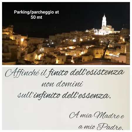 Guest house L' Infinito Dei Sassi Matera
